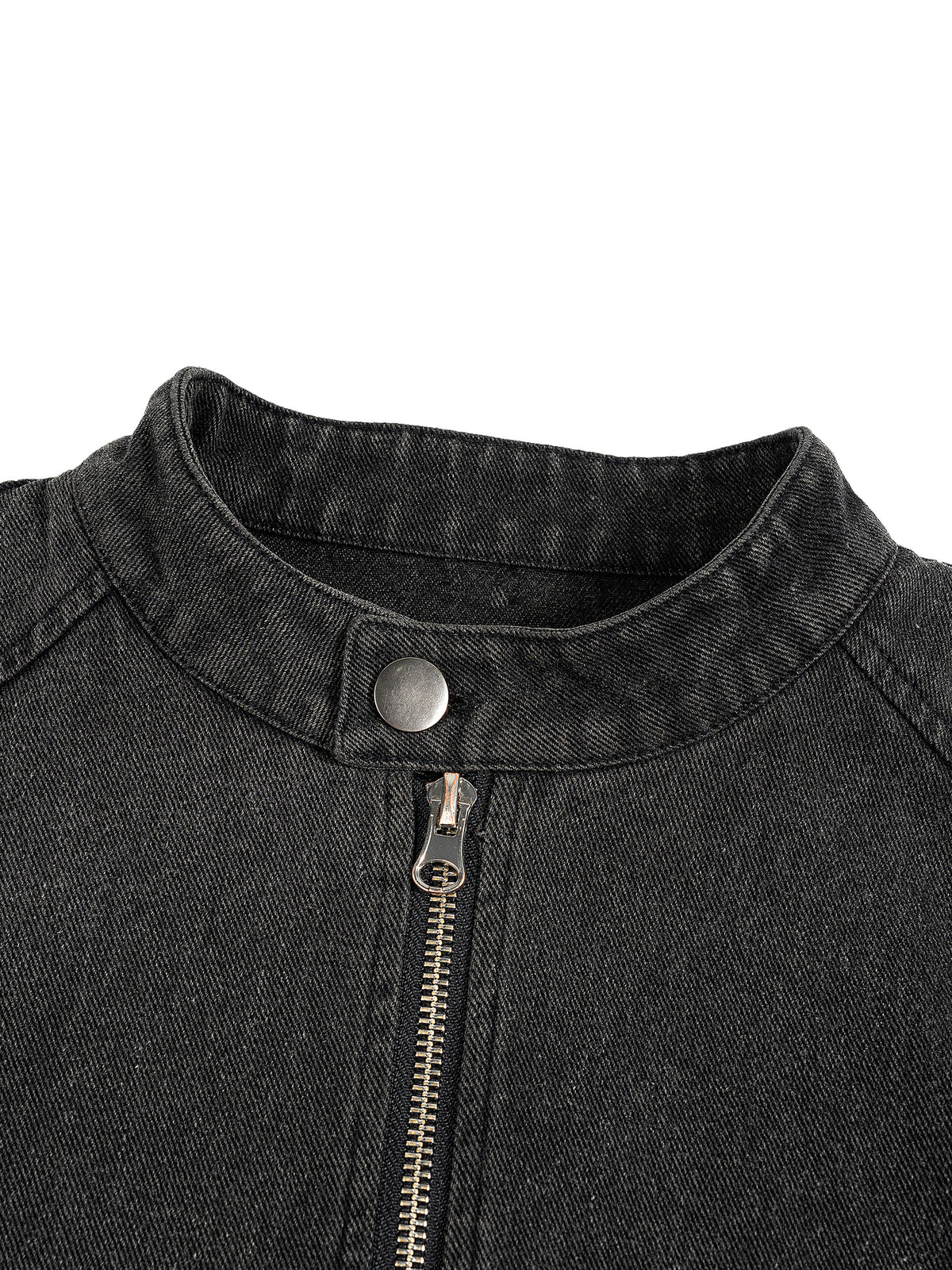 Gothic Black Denim Jacke | Wicca Dark Lady