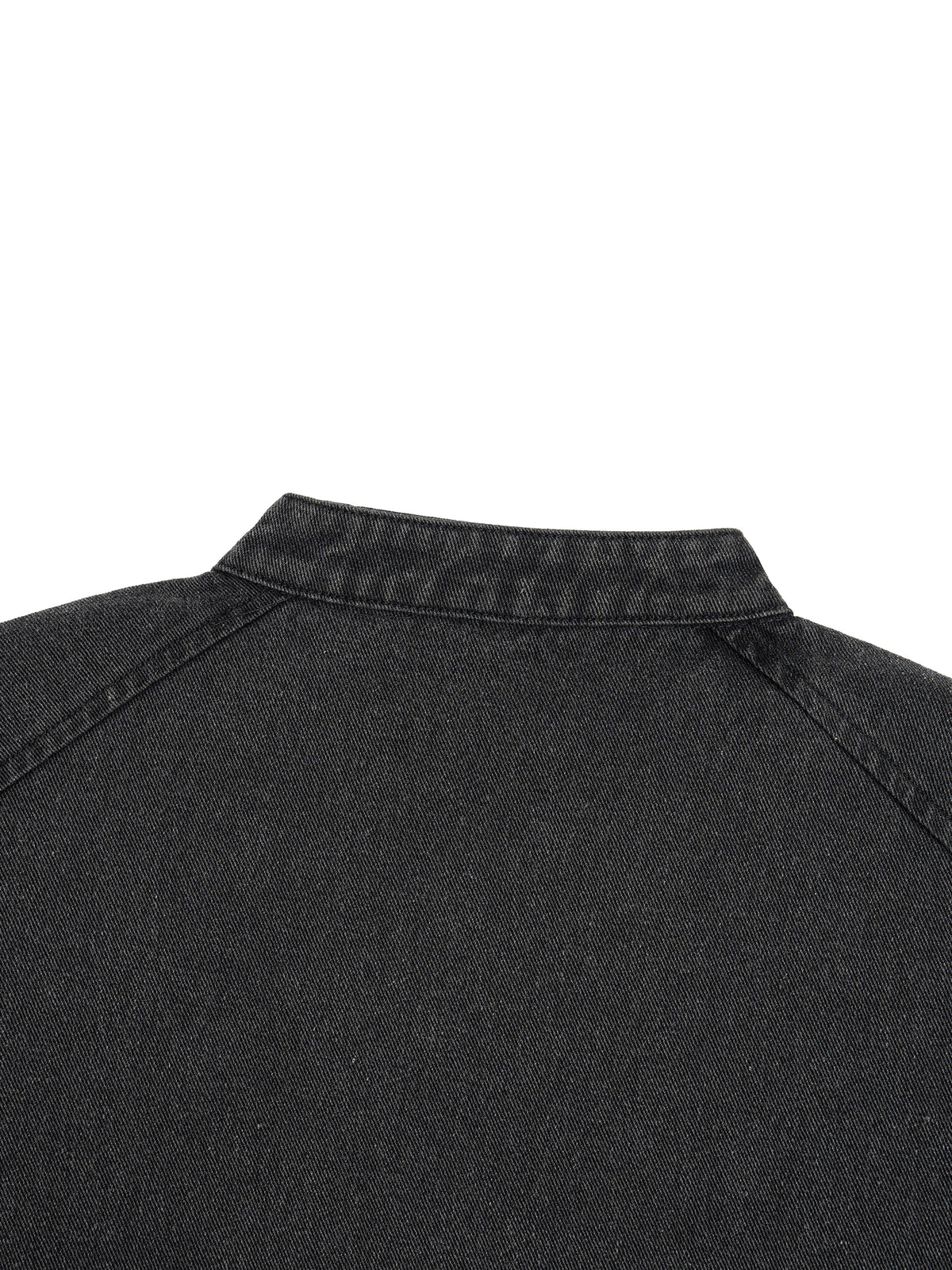 Schwarze gotische Jeansjacke Ezoteric Gothic Skull