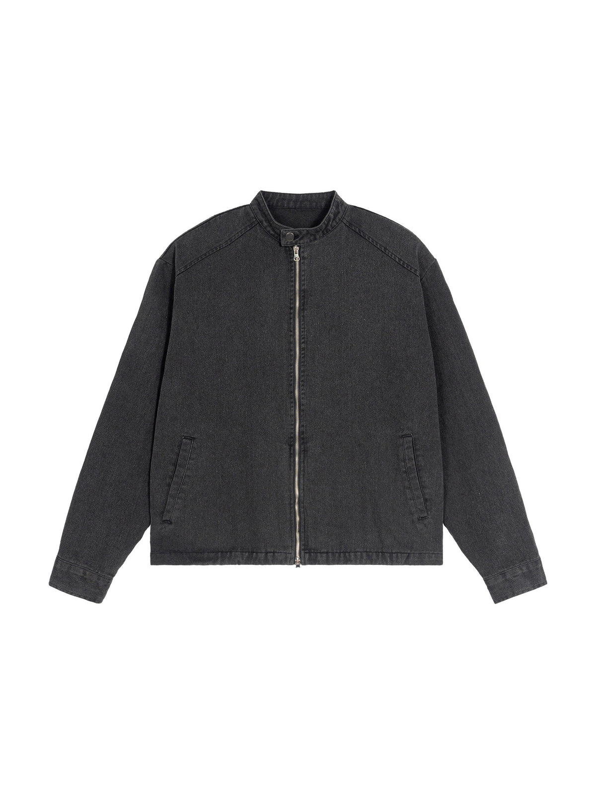 Gothic Black Denim Jacke | Wicca Dark Lady