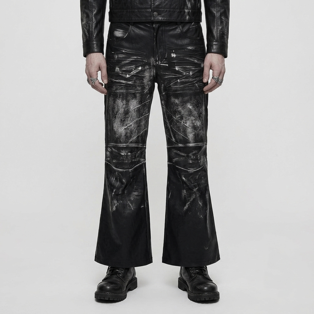 Unisex Baggy Punk-Hose | Ash Requiem | Punkgoth Streetwear